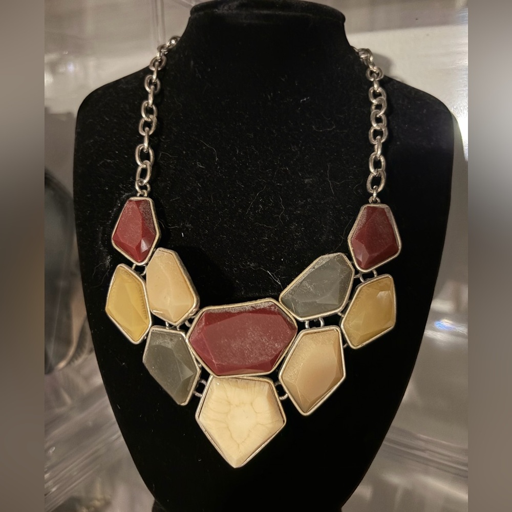 Elegant‎ Multi-Stone Necklace